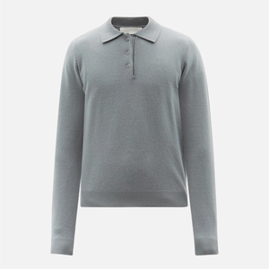 Pull léger en cachemire tricoté pour homme, collection automne-hiver - Product Image 3