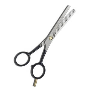 กรรไกรตัดแต่งขนสุนัขมืออาชีพ สแตนเลส ใบมีดคม สำหรับคนถนัดขวา แบบซอยขน - Product Image 2