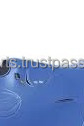 Blue Synthetic Handmade Racing Exercise English Horse Saddle ASHMIRA EQUESTRIAN <b>Dressage</b> Saddle High Quality Top Seller India - Product Image 2