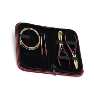 Kit Profesional de Pinzas para Extensiones de Cabello con Anillos Micro de Acero Inoxidable, Herramienta de Instalación y Remoción de Cabello Natural, Calidad de Salón - Product Image 5