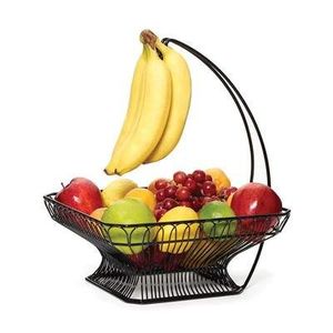 Panier à fruits moderne avec support, panier de cuisine haut de gamme, organisateur de fruits, support pour fruits - Product Image 1