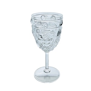 Verres à vin en plastique transparent de conception de fruits - Product Image 2