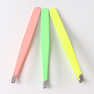 Pinzas de Depilar de Acero Inoxidable para el Cuidado de la Belleza, Pinzas de Precisión para Cejas, Herramienta de Aseo - Product Image 6