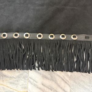 "Premium Western <b>Leather</b> Chaps Cowboy Riding Gear Durable & Comfortable Adjustable Fit Handmade for Horse Riding & Rodeo - Product Image 3