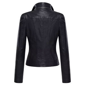 Most popular design lightweight Women Leather <b>Jacket</b> Soft Leather Material Top trending Class Fashioned Women Leather <b>Jacket</b> - Product Image 2
