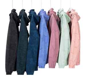 เสื้อแจ็คเก็ตผู้ชาย OEM 2026 สำหรับกิจกรรมกลางแจ้ง ฤดูใบไม้ผลิ เสื้อแจ็คเก็ตสปอร์ตมีฮู้ด แฟชั่นทรงบอมเบอร์ ซิปแบบรูด - Product Image 4