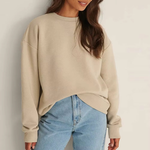 Sudaderas con Capucha para Mujer, Otoño Invierno, Talla Grande, 100% Algodón, Felpa Informal, Logotipo Personalizado en la Parte Delantera - Product Image 6
