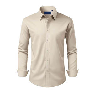 Camisa Oxford Rosa de la Marca Vornex para Hombre, Manga Larga, con Botones, Estilo Casual de Negocios para Oficina, Poliéster y Algodón, OEM, Venta al Por Mayor - Product Image 4