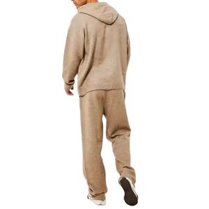 Nuevo estilo, venta al por mayor, chándales para hombre, precio bajo, más vendidos, chándales de dos piezas, sudaderas con capucha con cremallera y flayer personalizado lavado con ácido - Product Image 6