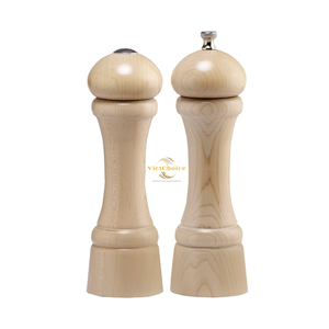 Natural Bamboo Salt and Pepper Shakers Eco Friendly <b>Spice</b> Holder <b>Set</b> for Bulk Supply Buyers - Product Image 1