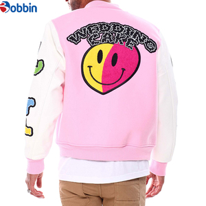 Blouson Bomber Homme Personnalisé en Daim avec Manches en Cuir, Col Rabattu, Coupe-Vent, Manteau d'Hiver Décontracté avec Doublure Polaire Épaisse - Product Image 3