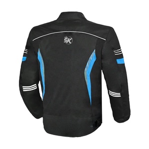 Veste de vélo unisexe courte en textile imprimé, imperméable, anti-poussière, respirante, anti-UV, à fermeture éclair rayée, chaude pour l'hiver - Product Image 2