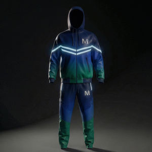 Conjunto Deportivo Urbano para Hombre, Ropa para Gimnasio, Entrenamiento y Running, Estilo Americano y Europeo, MALUZA INDUSTRIES - Product Image 1