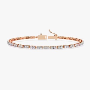 Women Luxury Custom <b>Adjustable</b> Moissanite Diamond Gemstone Fine Fashion Jewelry Moissanite Diamond <b>Bracelet</b> - Product Image 4