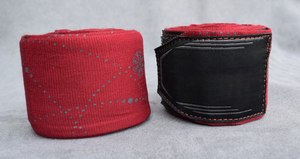 Bandes de poignet unisexes en polyester pour MMA, avec sangle Velcro souple de 5 m, imprimées pour l'hiver, respirantes, résistantes à l'eau, 2 élastiques, pour la musculation et la chaleur - Product Image 2