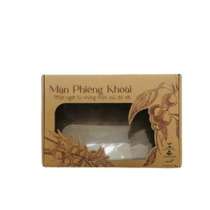 Boîtes rigides ondulées, impression offset 4 couleurs, emballage en carton recyclé pour aliments, laminage brillant UV, logo personnalisé, 3 couches - Product Image 5