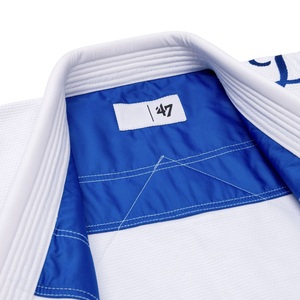 ชุดยิวยิตสูพรีเมียมคุณภาพสูง ได้รับการรับรองจาก IBJJF  ผ้าเพิร์ลวีฟ 450GSM ผ้าฝ้าย 100% สำหรับศิลปะการต่อสู้ BJJ GI  ปรับแต่งโลโก้ได้ - Product Image 4
