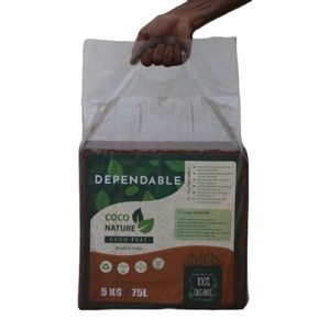 COCO PEAT 5KG BLOCK WITH LOW EC MOISTURE <15% EXPANSION UPTO 75LTR/5KG FOR EXPORT FROM INDIA - Product Image 2