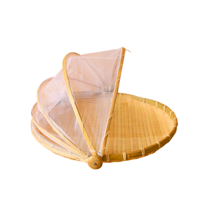 Bandeja de Bambú Premium con Malla, Material de Bambú Tradicional y Ecológico, Disponible en Varios Tamaños, Artesanía de Vietnam - Product Image 1