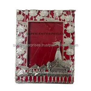 Siêu Doanh Nghiệp MDF Board Khung Ảnh Cho Khung Ảnh Album Phụ Kiện Maroon Chải Nhôm Kim Loại Biểu Tượng Tùy Chỉnh Màu Sắc - Product Image 6