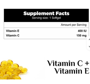 Suplemento Dietético Nutricore de Primera Calidad, Más Vendido al por Mayor, Antioxidante, Vitamina C y E en Cápsulas Blandas para Adultos - Product Image 2