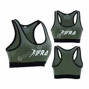 Conjunto de Yoga sin Costuras con Sujetador Deportivo y Leggings Transpirables con Estampado por Sublimación Completa, Hecho en Pakistán, OEM ODM - Product Image 2