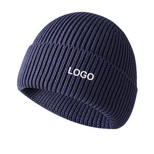 Customizable <b>Winter</b> Warm Knit Fisherman Beanie <b>Cap</b> <b>for</b> <b>Men</b> and Women with Blank or Designer Logo - Product Image 4