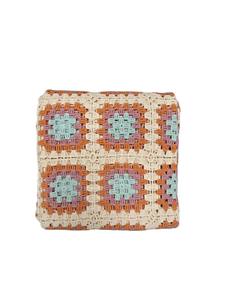 Tela de encaje cuadrada con patrón geométrico de ganchillo, ligera, transpirable y tejida, ideal para prendas de moda para mujeres y niñas. - Product Image 3