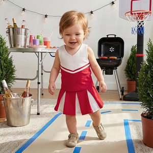Custom Cheerleading Uniforms Premium Quality Sportswear Performance Cheer College Cheerleader Dress Baby Cheerleader Dress Girls - Product Image 4