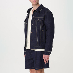 Nouvel Arrivage – Ensemble Short en Jean pour Homme avec Logo Personnalisé, Taille Élastique, en Polyester et Coton – Vente en Gros, Qualité Supérieure - Product Image 5