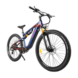 Vélo de montagne hybride électrique en alliage d'aluminium 29 pouces 750W 48V15Ah Batterie lithium-ion Moteur sans balais Double suspension Capteur de couple - Product Image 5