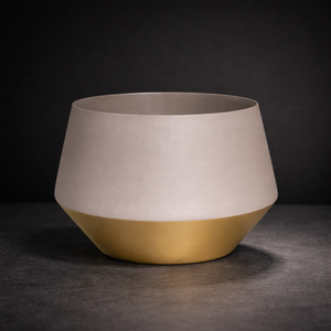 Jardinière Moderne Classique Bicolore en Fer Thermolaqué Durable Multi-usages pour Intérieur et Extérieur avec Drainage - Product Image 5