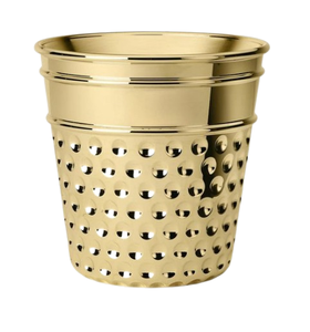 Enfriador de Vino y Cerveza de Acero Inoxidable con Acabado Brillante, Cubos para Champán con Acabado Dorado, Cubos para Hielo para Vino Tinto - Product Image 1