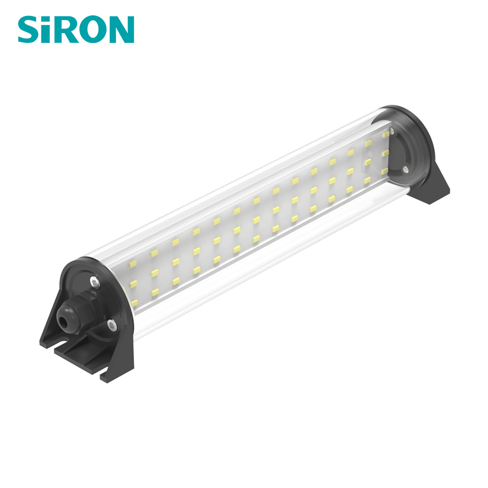 SiRON D211 Series Explosion Proof 24V DC 220V AC Industrial Work Lighting 6000k Ip66 Led Work Machine Tool Light
