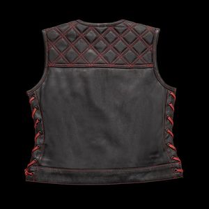 Chalecos de Cuero para Mujer, Estilo Club, para Motocicleta - Product Image 2