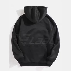 Wholesale Hoodies High Quality Customized Cotton <b>Blended</b> Made Men Pullover Hoodies - Product Image 2