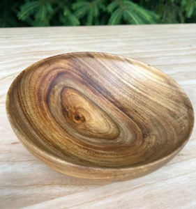 Tazón de Madera – Tazón Profundo para Comida, Tallado a Mano – Plato de Servir de Madera – Decoración Rústica para Cocina - Product Image 2