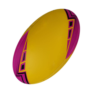 Ballon de rugby de haute qualité, prix d'usine, design professionnel, pour usage extérieur, entraînement, fabriqué au Pakistan - Product Image 5