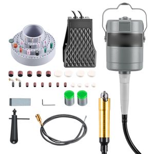 Utensile Rotante Elettrico con Albero Flessibile da 25000 RPM 780W, Controllo a Pedale, Smerigliatrice Sospesa per Intaglio con 112 Accessori per Levigatura - Product Image 1