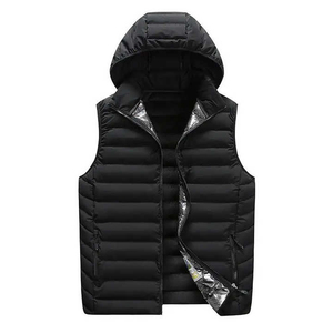 Men's Canvas Winter Puffer <b>Vest</b> OEM Service Customizable Waterproof Breathable Outerwear Regular Size Pakistan 2026 - Product Image 4