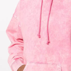 Sweat à capuche personnalisé délavé à l'acide, effet vieilli, 420 g/m², style vintage pour hommes - Product Image 6