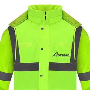 Hot Sale Top Selling <b>Working</b> Winter <b>Jacket</b> High Visibility <b>Construction</b> Security Hi Vis Reflective <b>Working</b> <b>Jacket</b> - Product Image 3