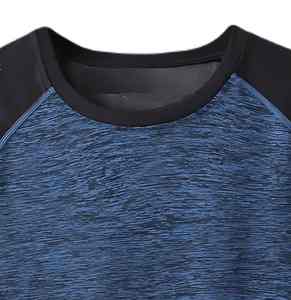 Camiseta Deportiva de Alto Rendimiento para Hombre, Corte Ajustado, 260 Gramos, Absorbe la Humedad, para Entrenamiento - Product Image 2