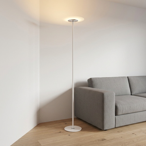โคมไฟตั้งพื้น LED แบบปรับได้ ทรงเพรียวบาง สำหรับห้องนั่งเล่น ห้องนอน โรงแรม โรงงานผลิตไฟ ODM OEM - Product Image 2