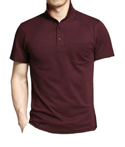 Compre Camisetas Polo de Hombre de Alta Calidad 100% Algodón, Estilo Urbano, Sostenibles, con Cuello Abotonado, Diseño Estándar - Product Image 1