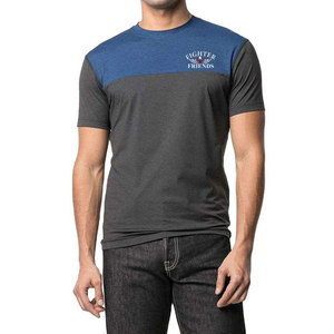 Camiseta de color sólido 100% algodón para hombre, cómoda, talla grande, corte holgado, ropa informal para hombre, camiseta estampada a bajo precio - Product Image 1