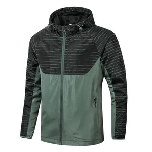 Breathable Mens Windbreaker Jacket With High Windbreaker Fabric <b>Warm</b> and Comfortable Working Jacket - Product Image 3