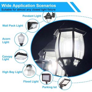 Lampadina LED a Pannocchia Super Luminosa 400W Equivalente, 6000 Lumen, 5000K Luce Diurna, Attacco E26/E27, Confezione da 2 - Product Image 3