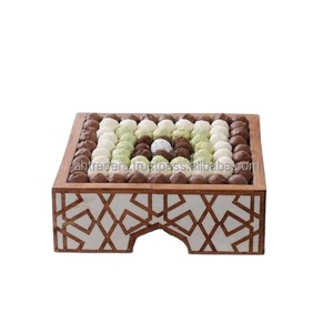 Bandeja de Nácar Estilo Árabe Mubarak, Porta Chocolates, Dulces y Golosinas Premium para Celebraciones del Eid y Ramadán - Product Image 3