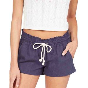 Shorts de Verano para Mujer de Alta Calidad, Antiarrugas, Estilo Urbano Moderno, Nuevo Diseño, Poliéster/Algodón - Product Image 2